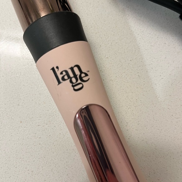 ✨L'ange Le Curl Titanium Curling Wand ✨Professional Curling Wand, Blush 1.25" - Picture 4 of 4